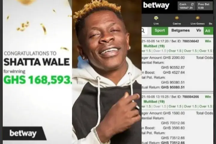 It Was A Scam! - Shatta Wale And Betway Exposed For Allegedly ‘Faking’ Ghc160k Bet Win