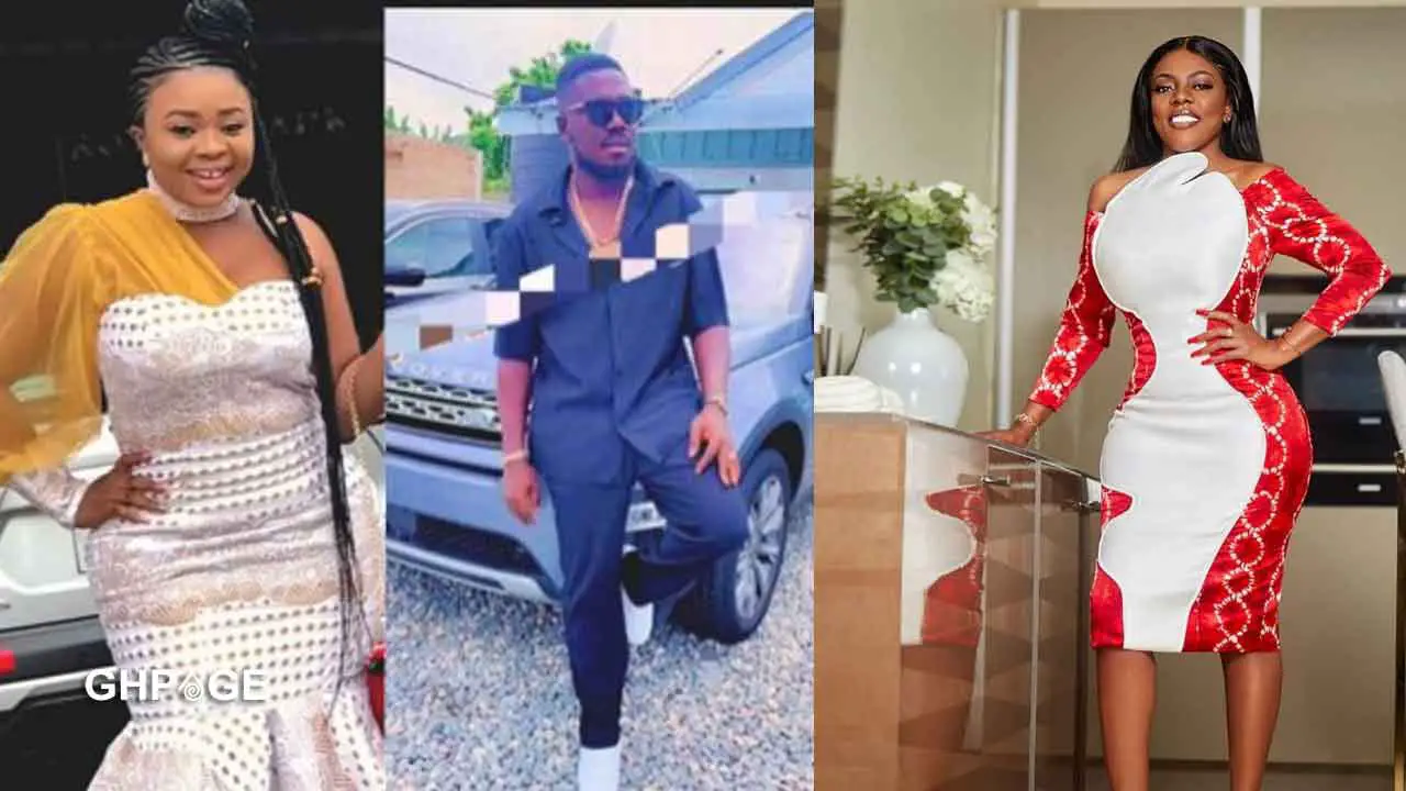 Picture of the alleged boyfriend Adu Safowaa is fighting Nana Aba over hits social media