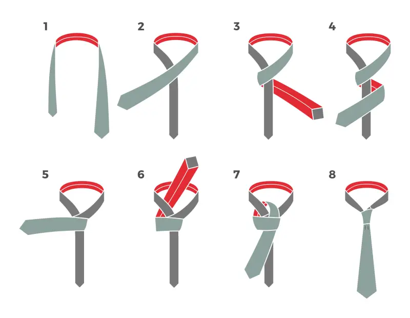 How to tie a tie - Quick and very easy step by step