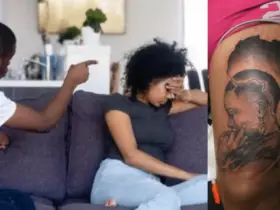 Guy cancels wedding after finding a tattoo on his fiancée’s thighs