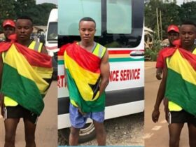 Walkathon: Seidu Rafiwu finally reaches Accra as he sets new Guinness World Record (Video)